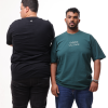 QA Oversized T-Shirt - Dark Green