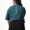 5J0A4065 Cora Oversized T-Shirt - Dark Green