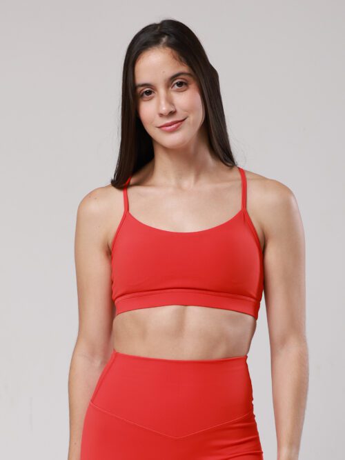 AJER1514-3 Cora Bra - Chili Red
