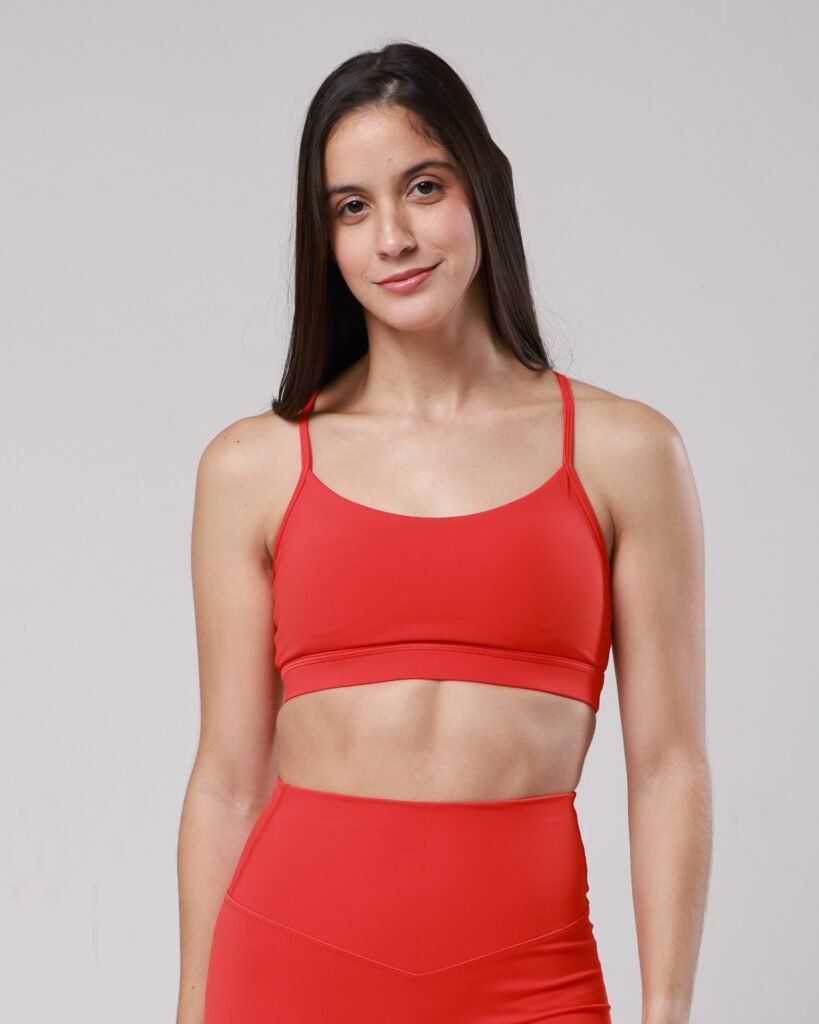 Cora Bra – Chili Red – QERE ACTIVE
