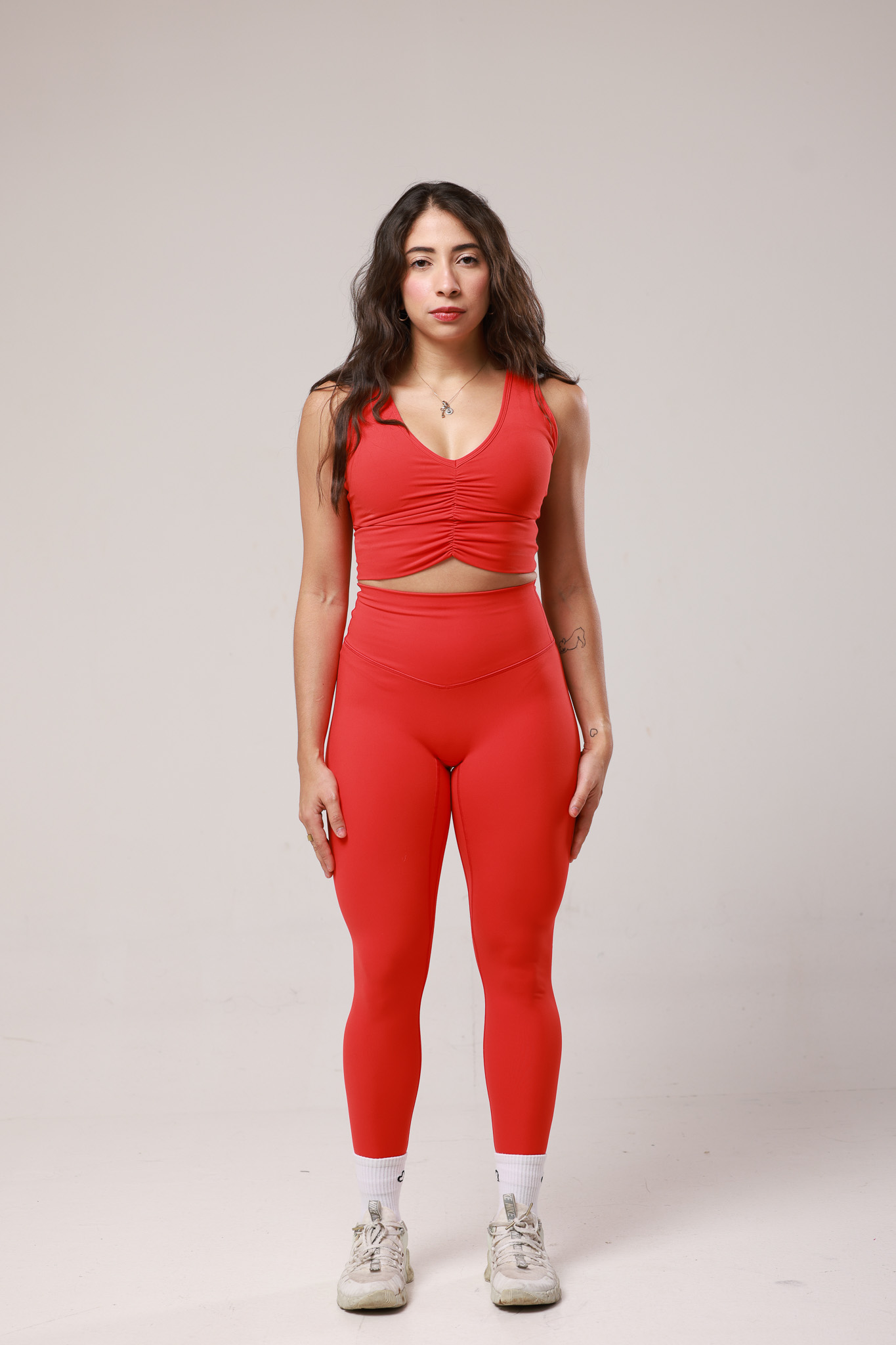 Alma Legging - Chili Red