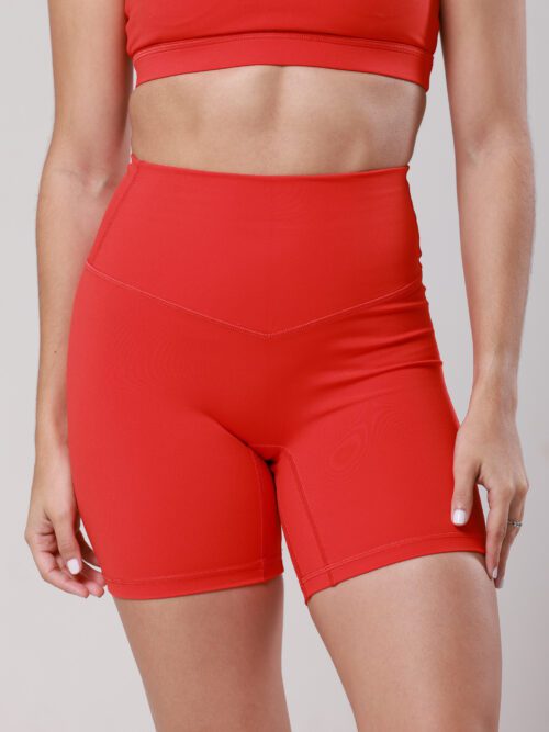 AJER1515-2 Isla Short - Chili Red