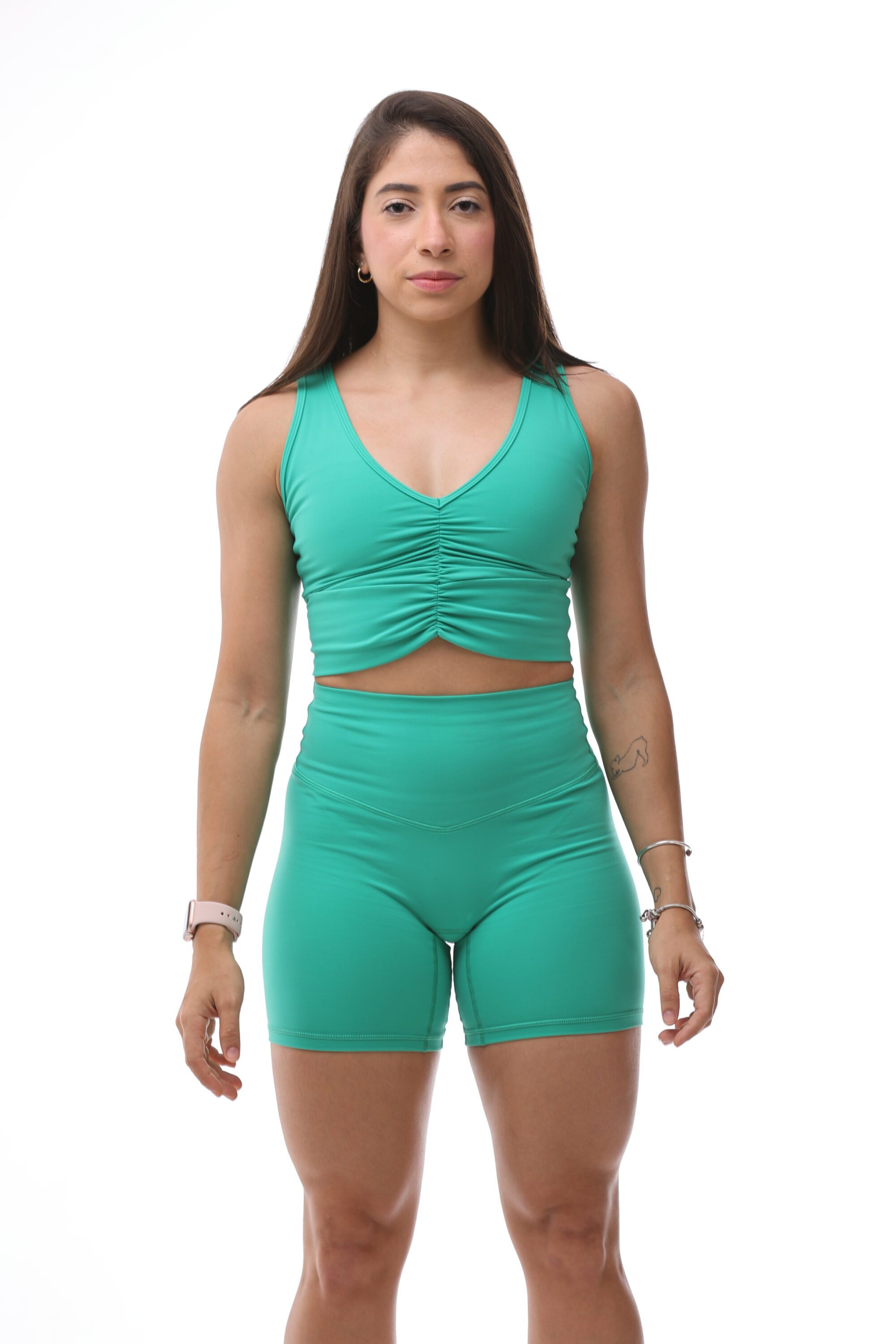 IMGL6619 Isla Short - Aqua Green