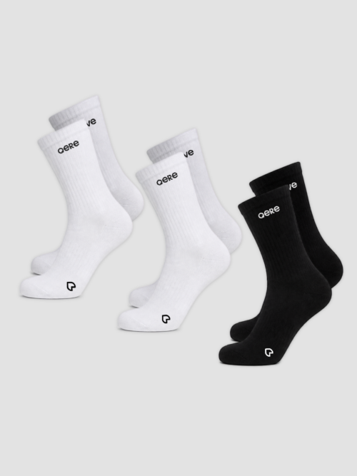 Foto Producto Qere Medias Qere Crew Socks (3 pares)